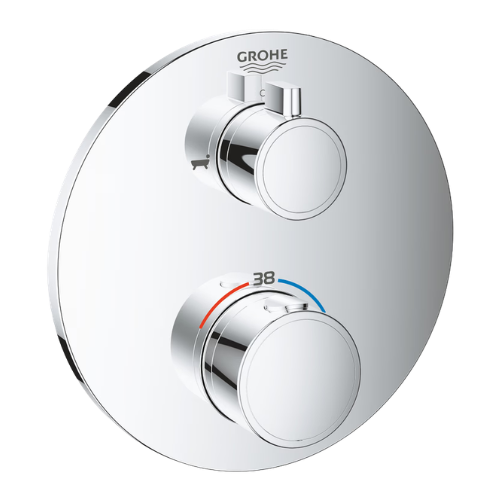 GROHE Thermostatic Shower Mixer with 2 Outlets and Diverter Valve Ahmedabad